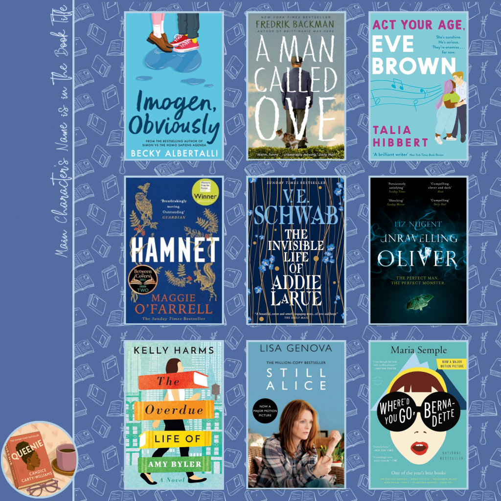 02. Main Character's Name is in the Book Title