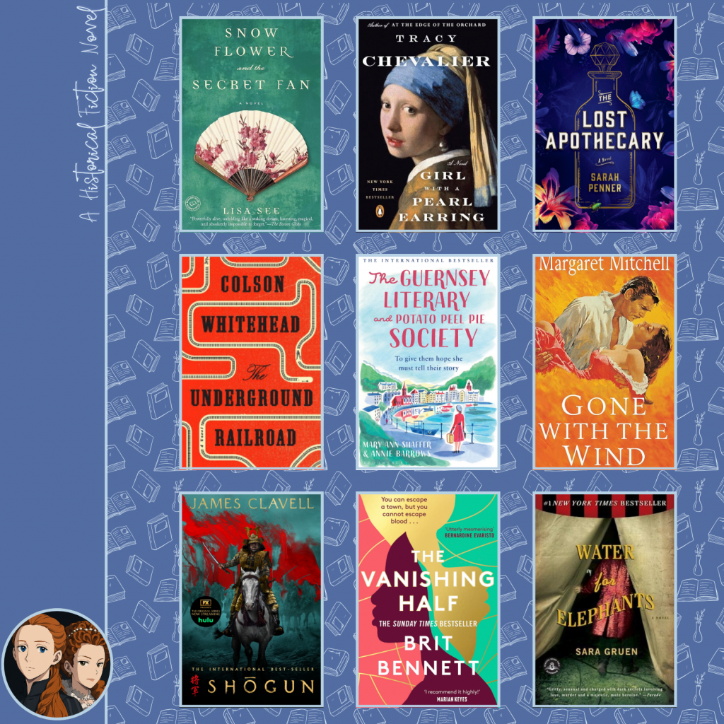 14. A Historical Fiction Novel