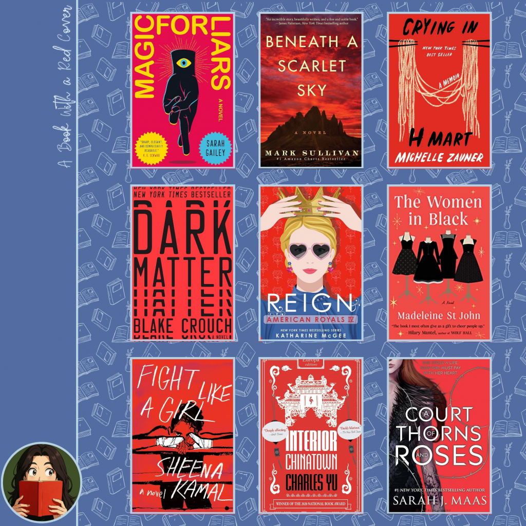 33. A Book With a Red Cover