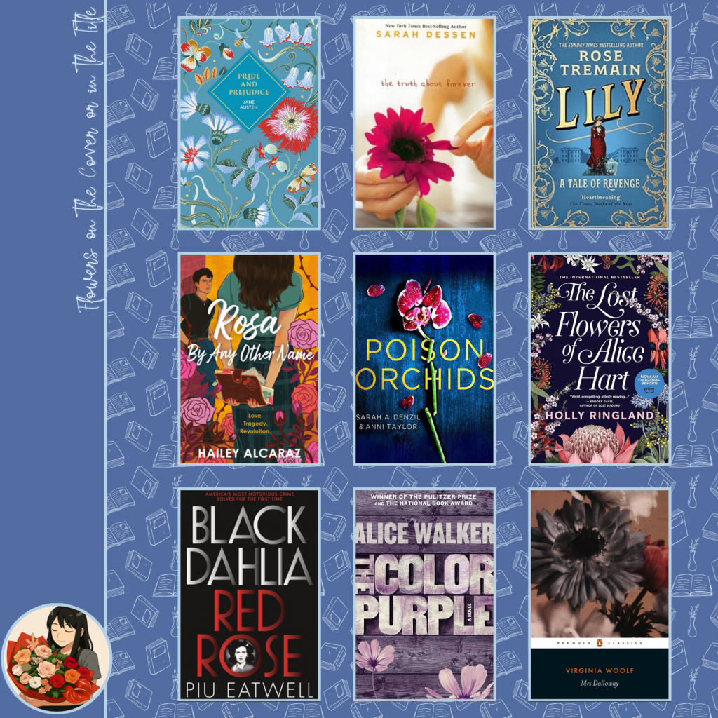 34. Flowers on the Cover or in the Title