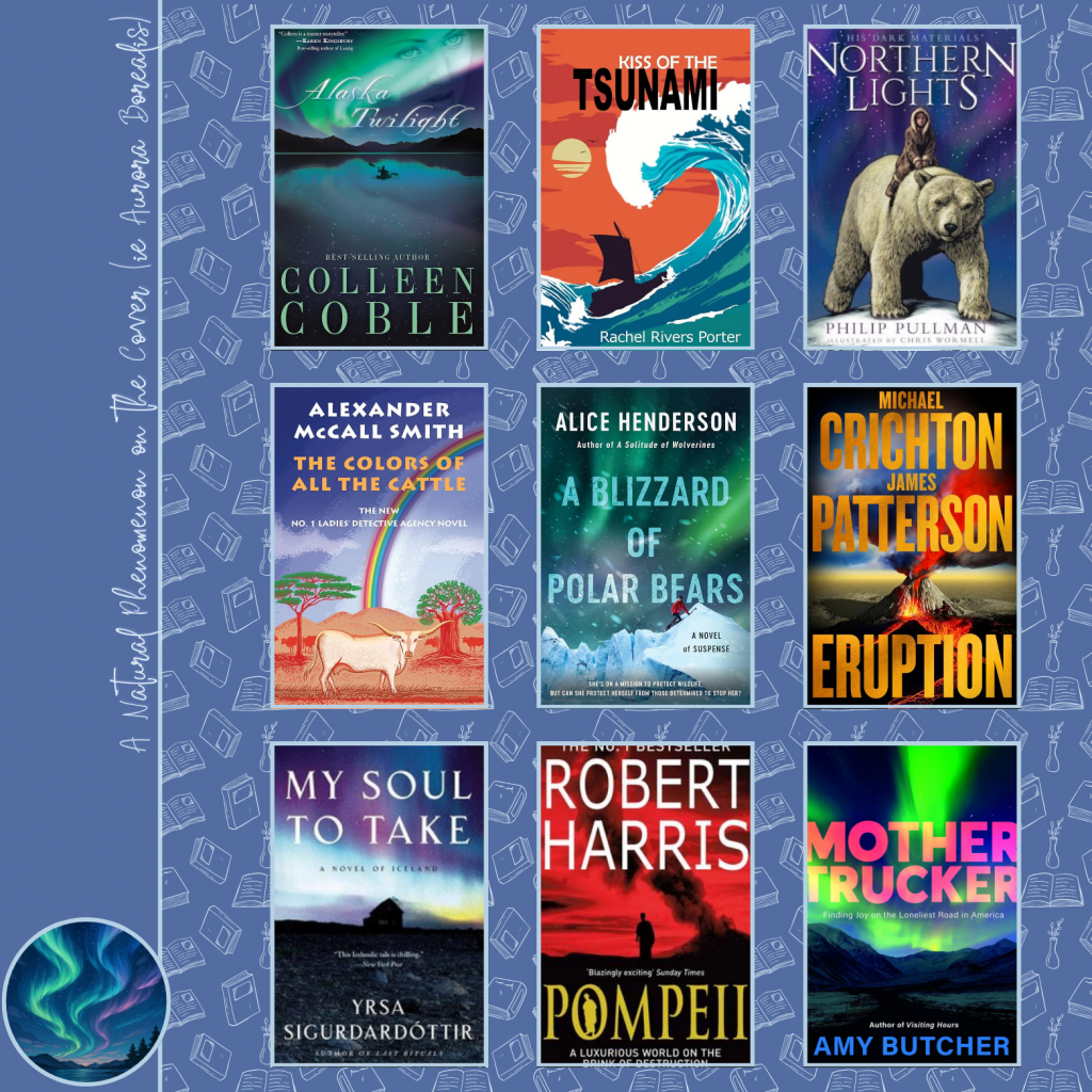 42. A Natural Phenomenon on the Cover (ie Aurora Borealis)